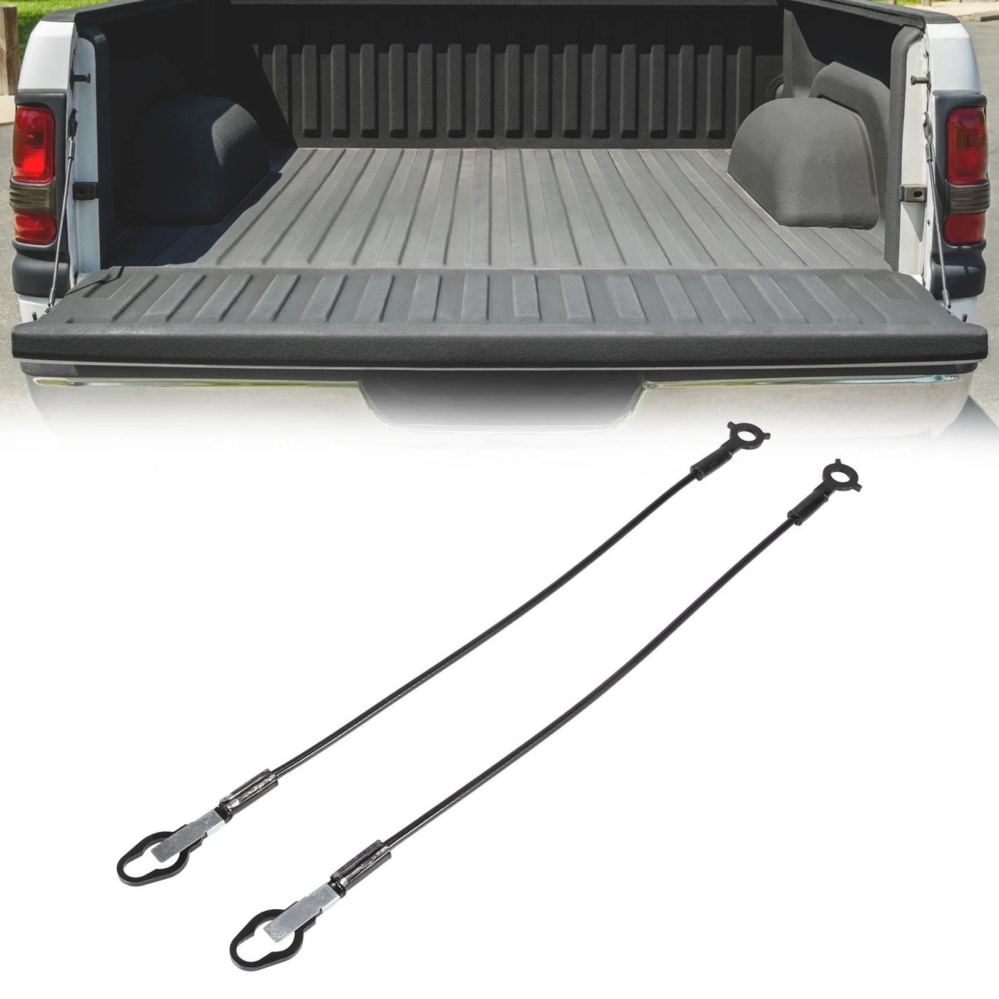 Rear Tailgate Cables for Ford F250 F350 F450 F550 (2003-2012)