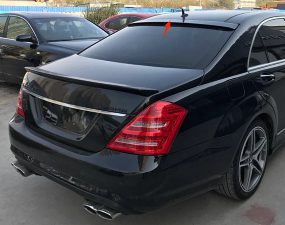 Unpainted Roof Spoiler Wing for Mercedes Benz S-Class W221 (2007-2013)