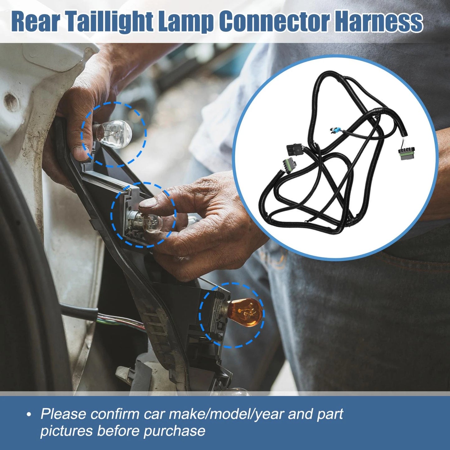 Tail Light Wiring Harness for GMC & Chevy Blazer Suburban
