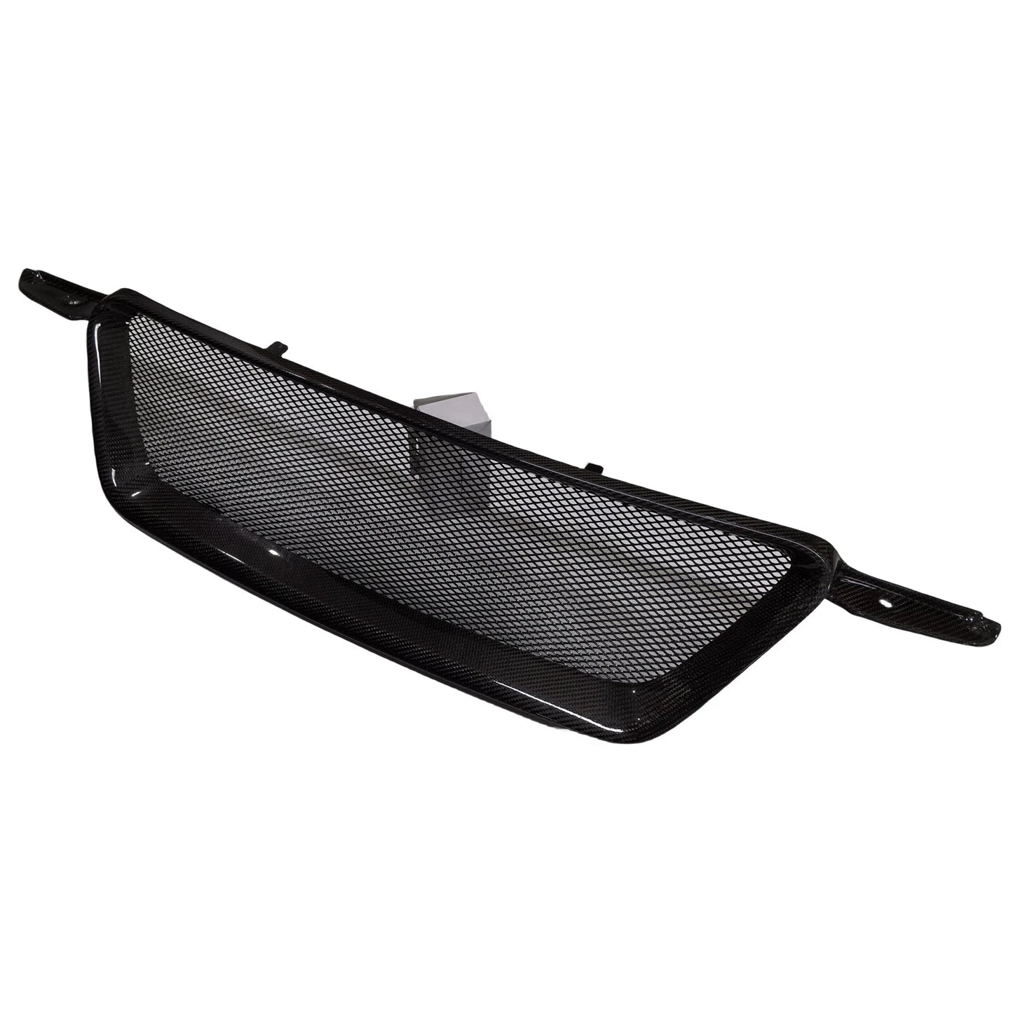 Front Bumper Grille for Honda CRV (2005-2006) Carbon Fiber Black