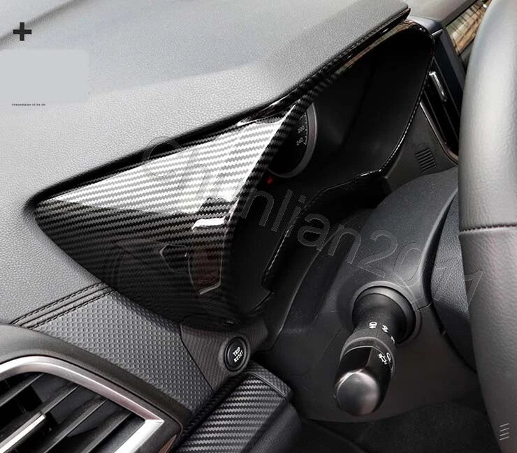 Dashboard Frame Decor Cover Trim for 2019-2023 Subaru Forester Fiber