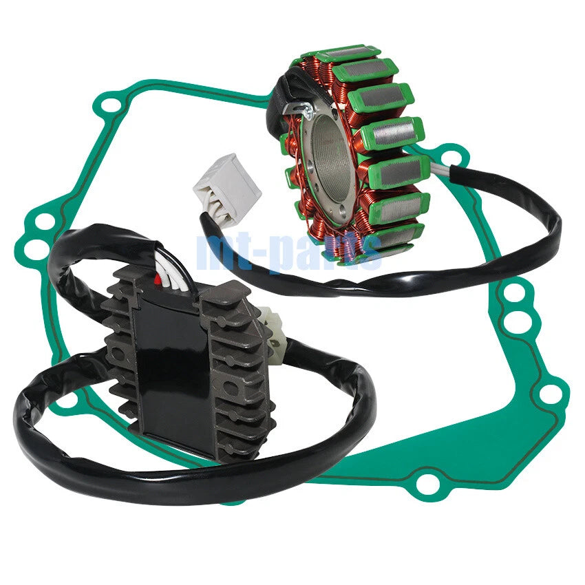 Stator Coil, Regulator Rectifier, Gasket for Yamaha FZ1 FZS1000 (2001-2005)