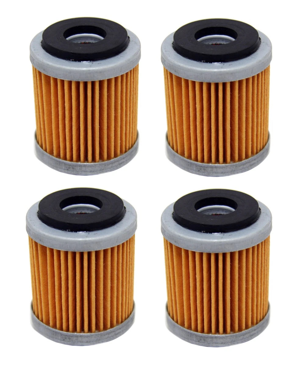 Oil Filters 4 x for Yamaha YFZ450 (2004–2006)