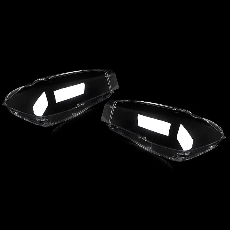 2 x Headlight Lens Covers for BMW X5 X6 F15 F16 (2014-2018)