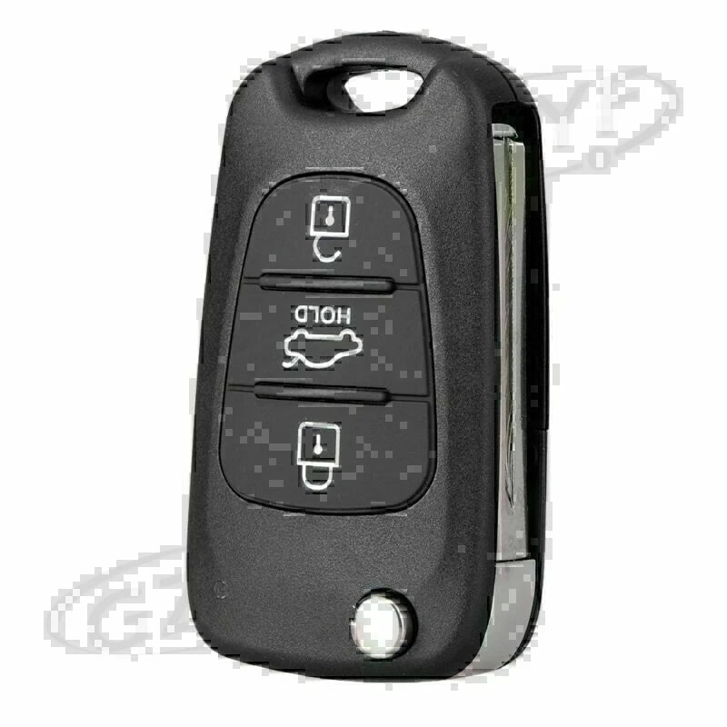 Key Shell for KIA Rondo Sportage Soul Rio Remote Case 3 Button (2006-2019)