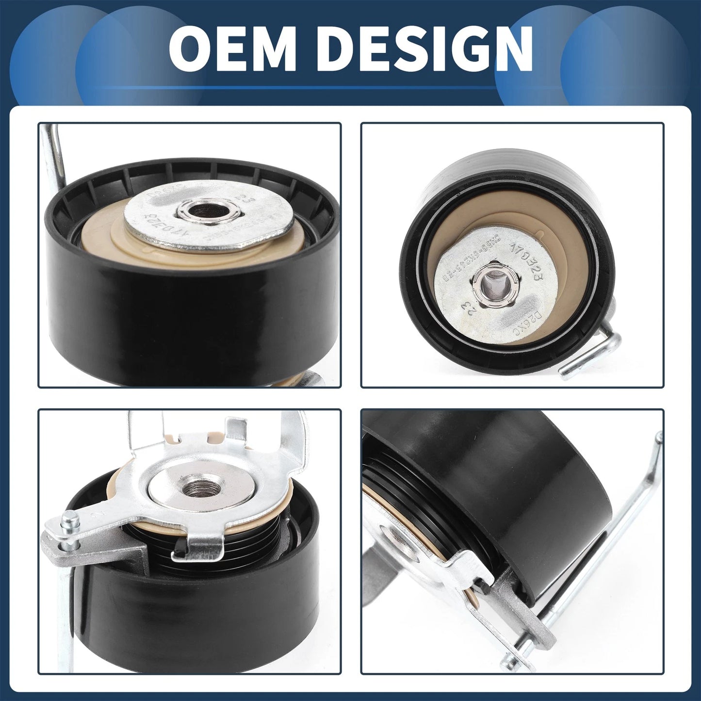 Belt Tensioner for Ford B-Max 1.0 EcoBoost (2012-2024) - Metal 1 x Unit