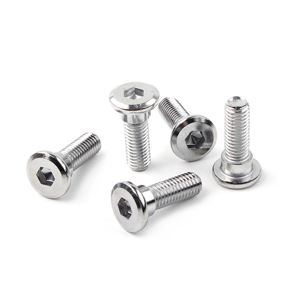 5 x M8x25mm Steel Bolts Hex Socket Disc Brake Rotor Screws Fasteners
