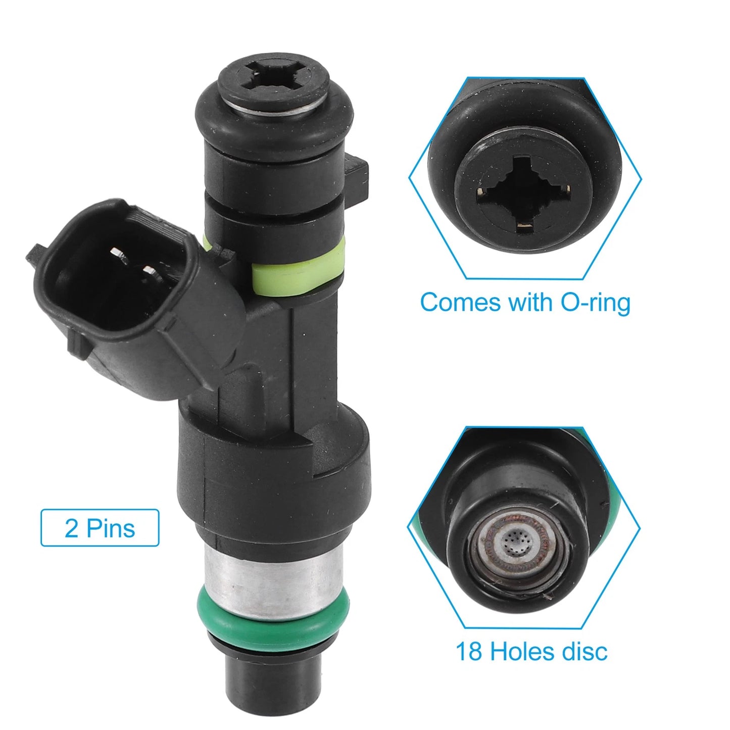 4 Pcs Fuel Injector for Nissan Sentra Versa 1.6L 2.0L 2.5L (2007-2012)