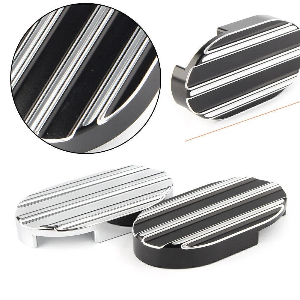 Brake Foot Peg Pedal Pad Cover for Harley Sportster XL883 XL1200 (2004-2023)