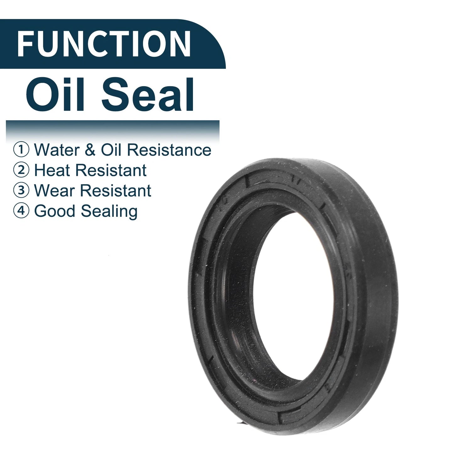 Oil Seal / 17x25x5mm / Seal Ring Rotary Shaft Seal NBR Rubber