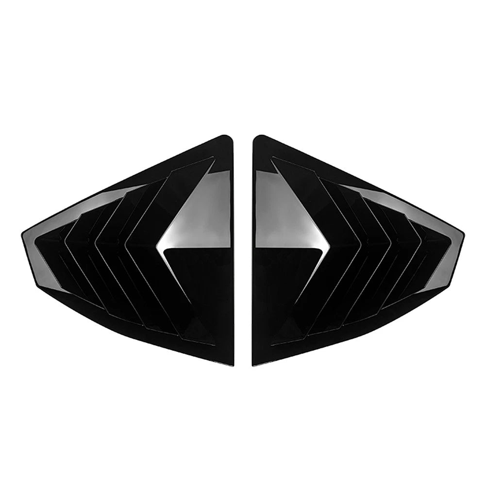 Glossy Black Rear Window Louver Cover Trim for Subaru WRX STI (2022-2025)
