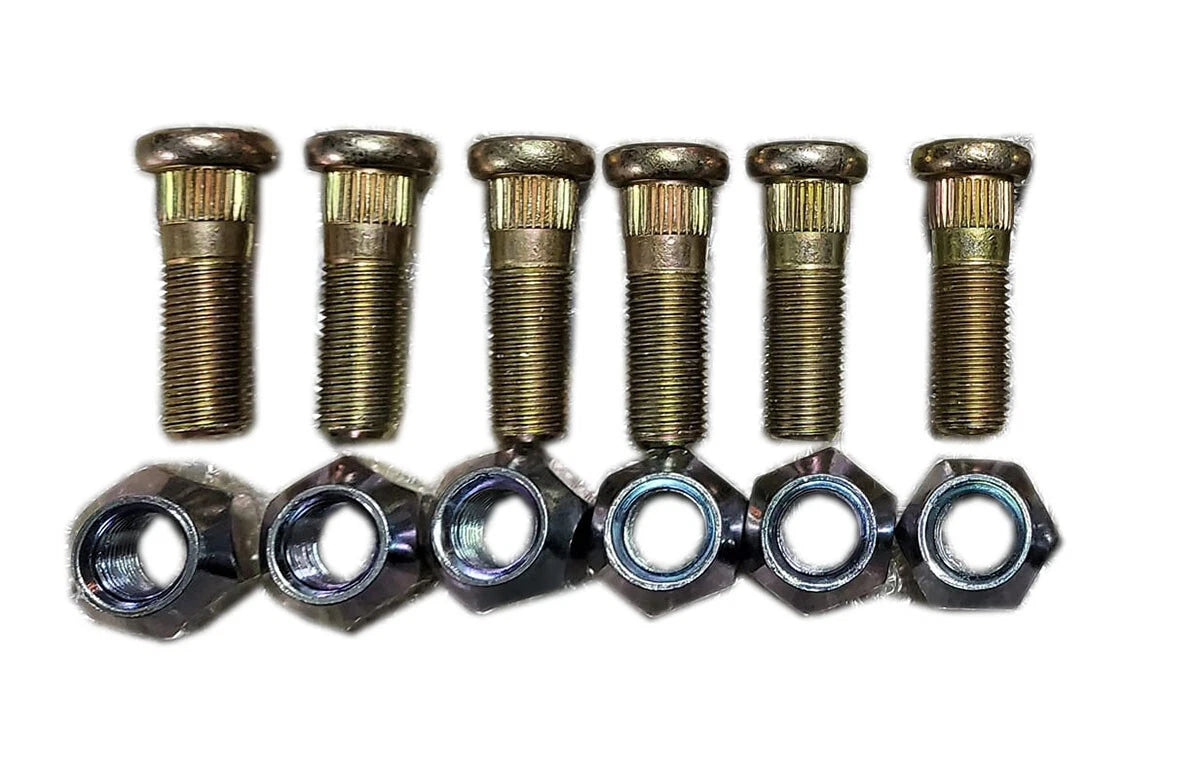 6 x Rear Wheel Hub Lock Nut Screws for Datsun Nissan 620 720 D21 (1973-1997)