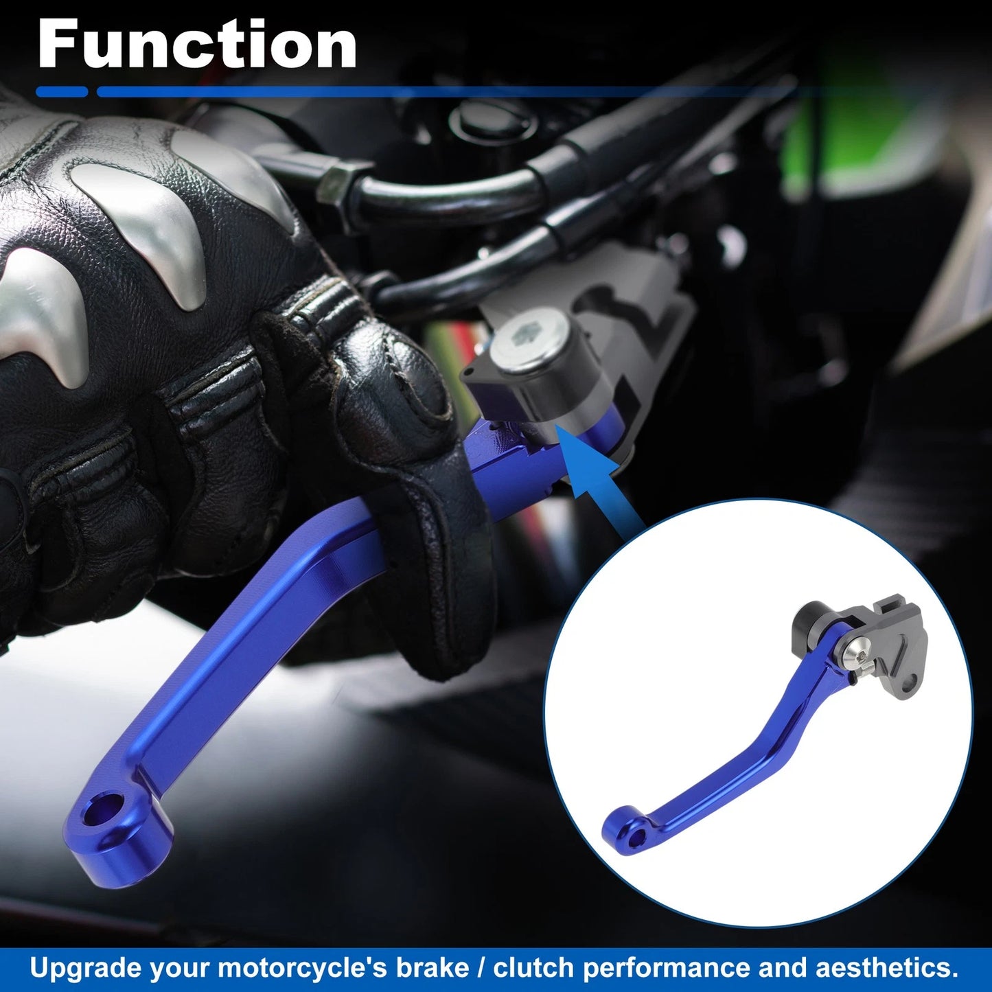 Short Brake Clutch Lever for Yamaha TTR125LE TW200 XT250