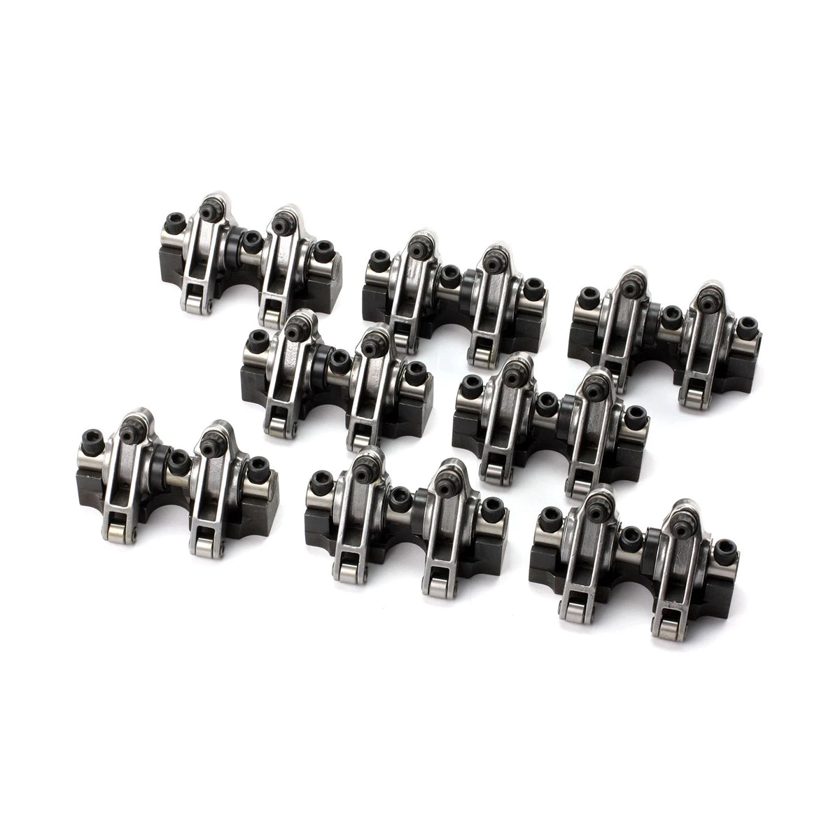 SBC 350 1.5 Ratio Stainless Steel Roller Rocker Arms for Chevy