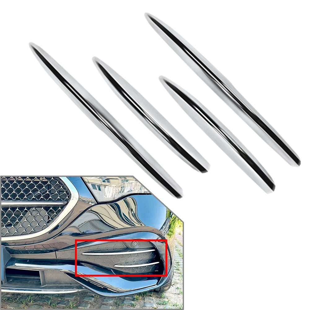Fog Light Grille Trim for Mercedes Benz E Class W214 (2024-2025) 4Pcs