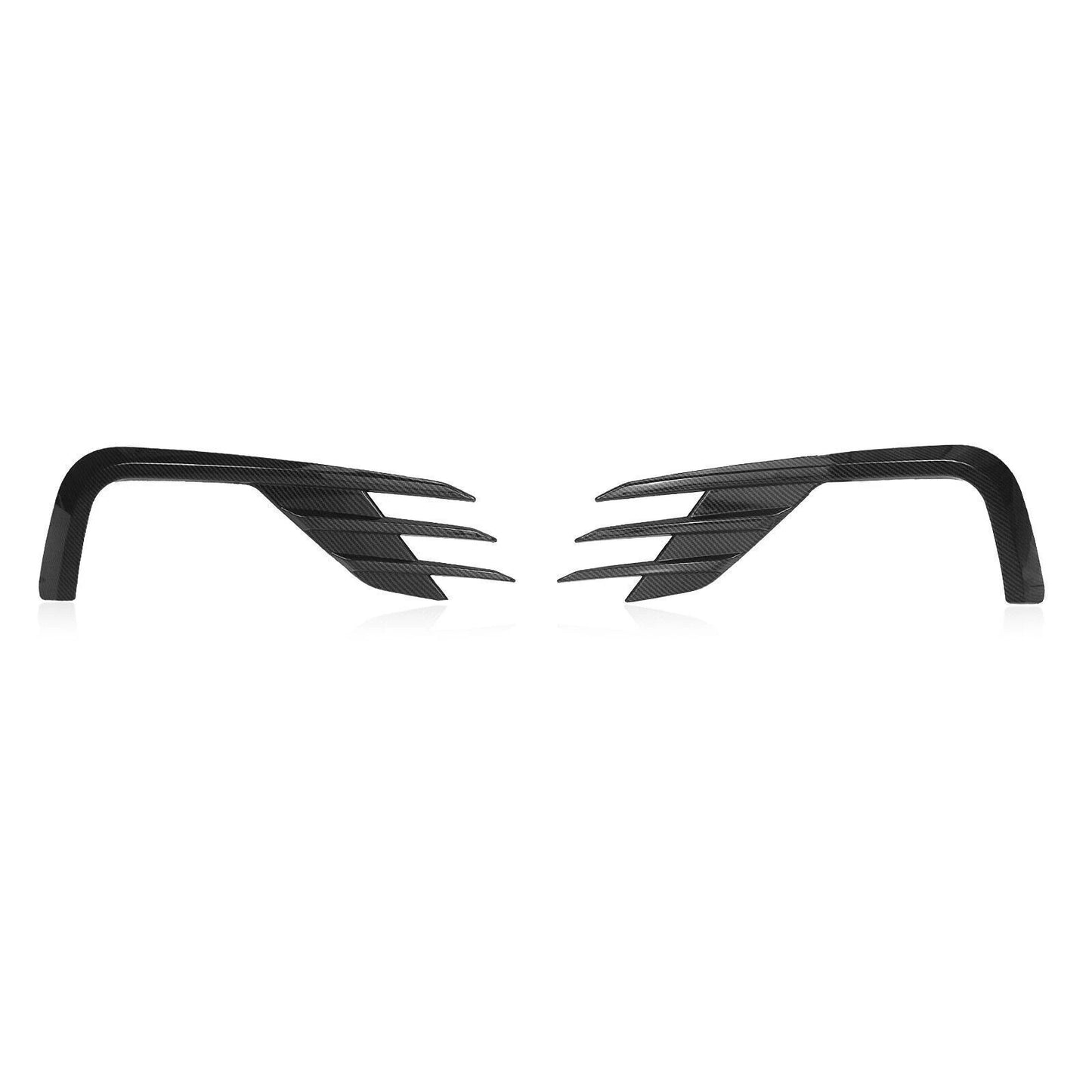 2 x Carbon Fiber Front Fog Light Trim for Honda Accord (2021-2022)