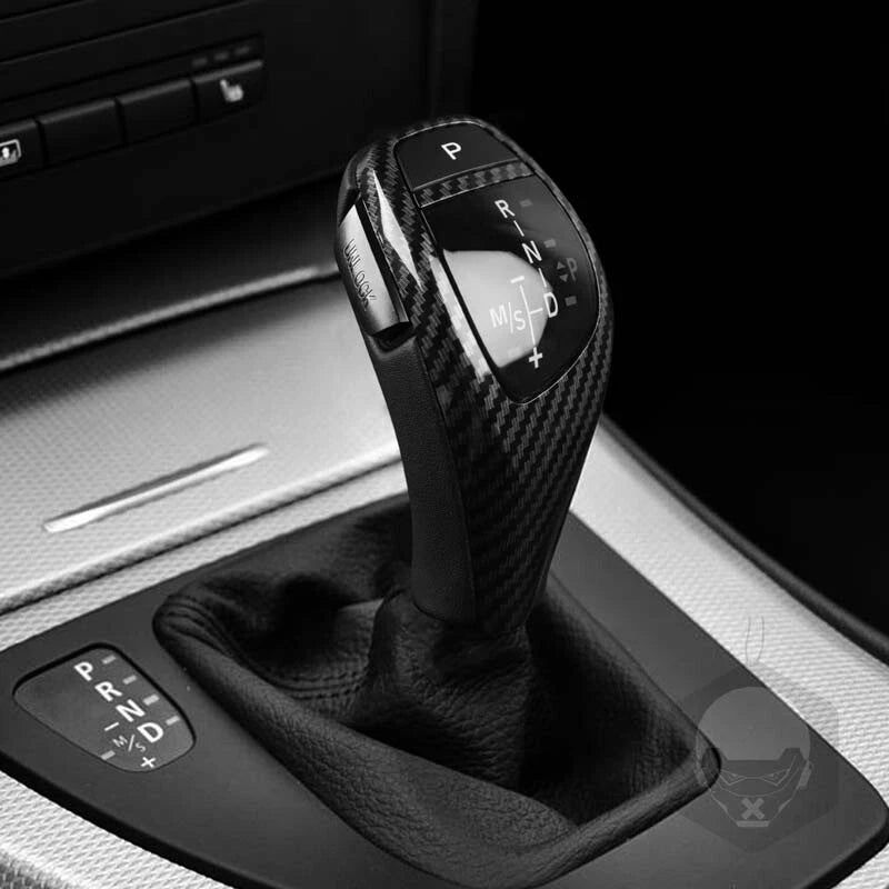 Carbon Fiber Style LED Shift Knob Gear Shifter For BMW Z4 E85 / E86 2001-2008
