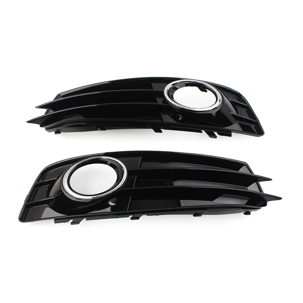 Front Bumper Fog Light Grille Covers for Audi A3 2009-2012 (2009-2012)