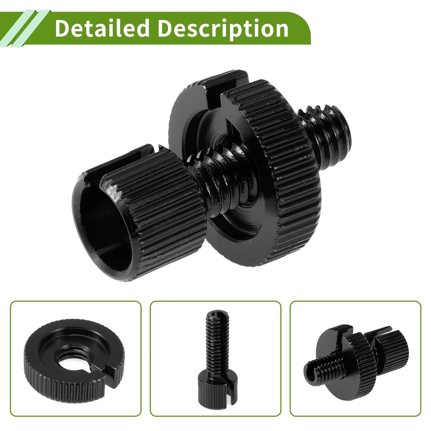 4 Pcs M8 Aluminum Clutch Brake Cable Adjuster Screw for Motorcycle