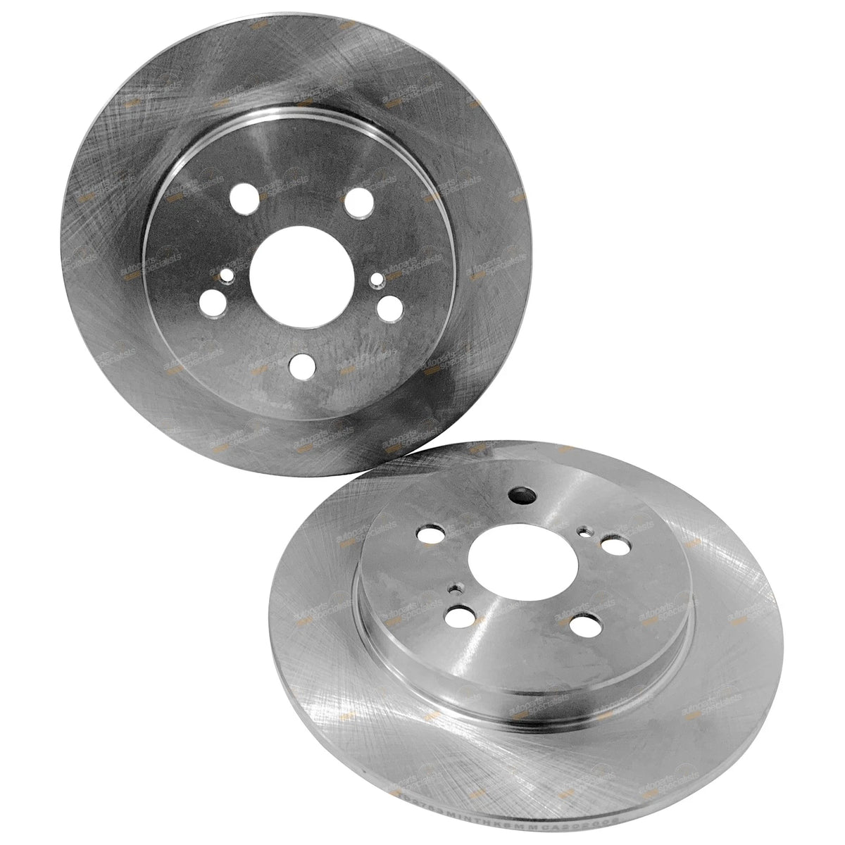 2 x Rear Disc Brake Rotors for Toyota Prius (2009–2016)