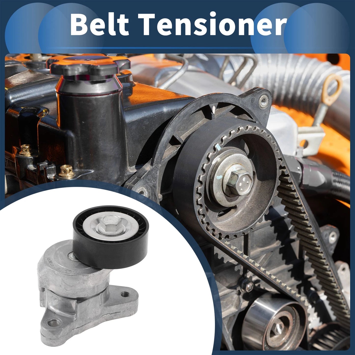 Belt Tensioner 2.4L L4 for Chrysler 200 (2015-2017)
