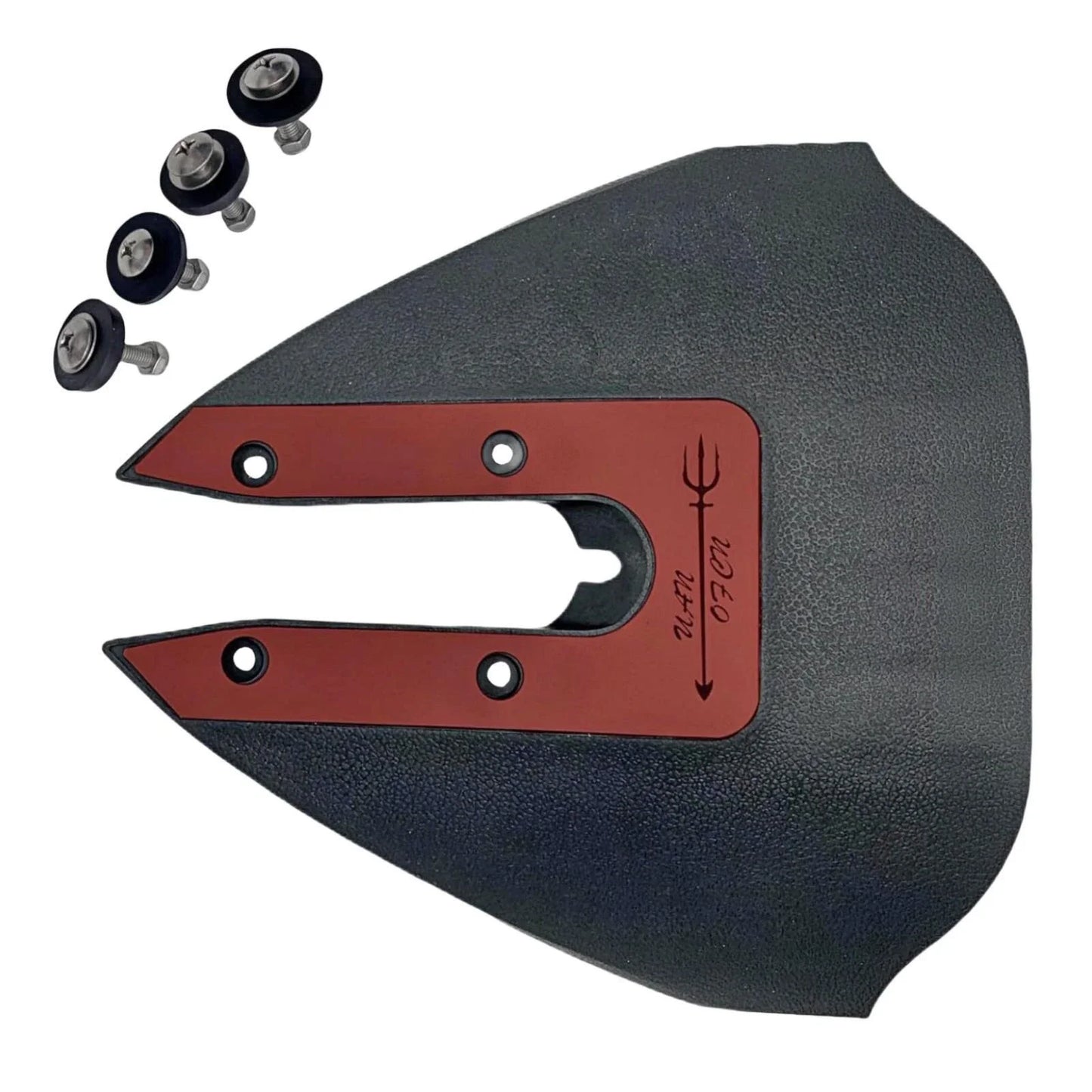 HydroFoil Stabilizer for Outboard 8-40HP Lower Unit Boat Red