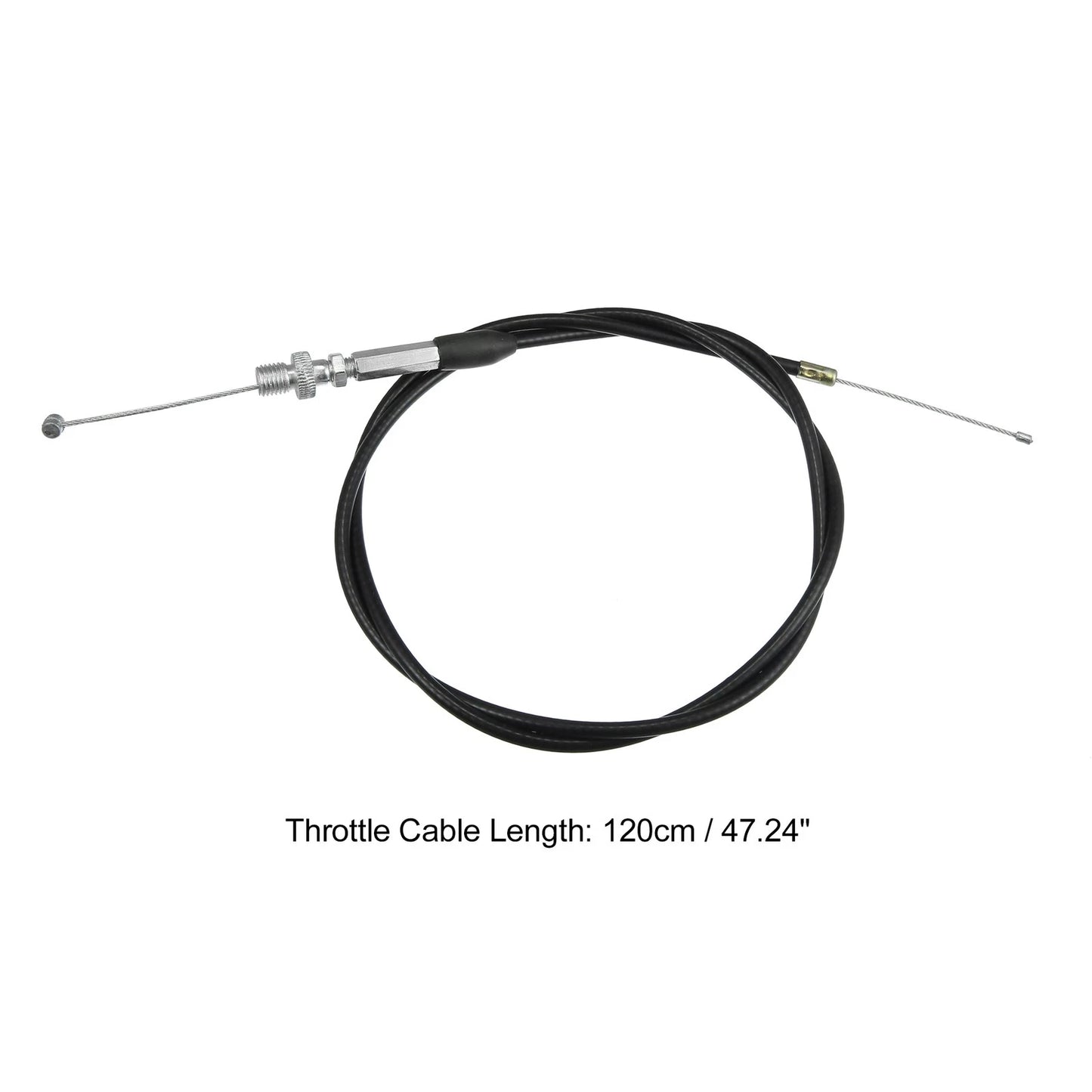 Throttle Cable / 120cm / Motorcycle Throttle Cable for ATV Quad Bike 50cc-250cc