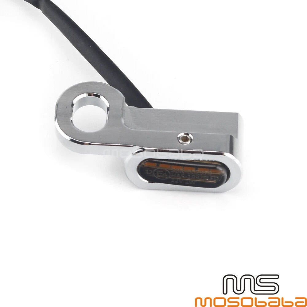 Mini LED E Mark Turn Signal Lights for Harley Softail FLS (2016-2017)