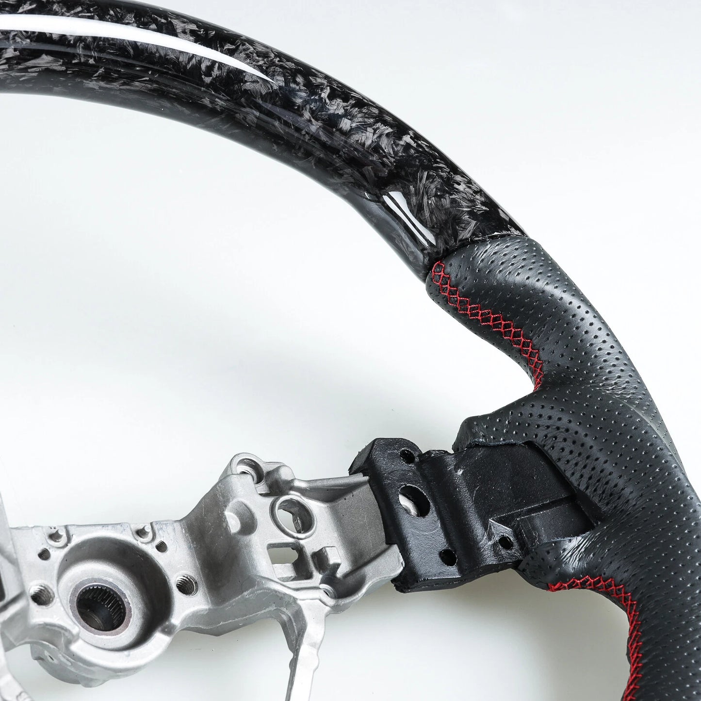 Forged Carbon Fiber Flat Bottom Steering Wheel for Subaru WRX STI (2015-2021)