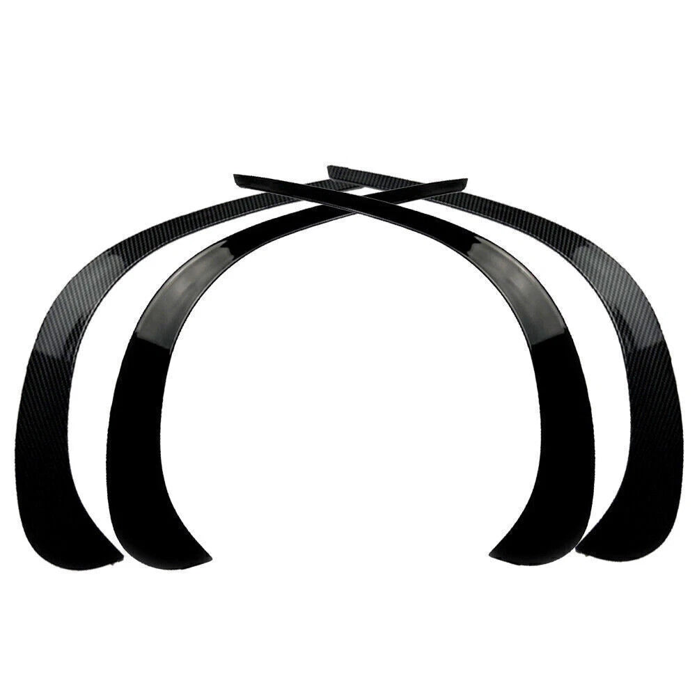 Black Front Bumper Spoiler Trim Cover for Benz GLC X253 (2020-2021)