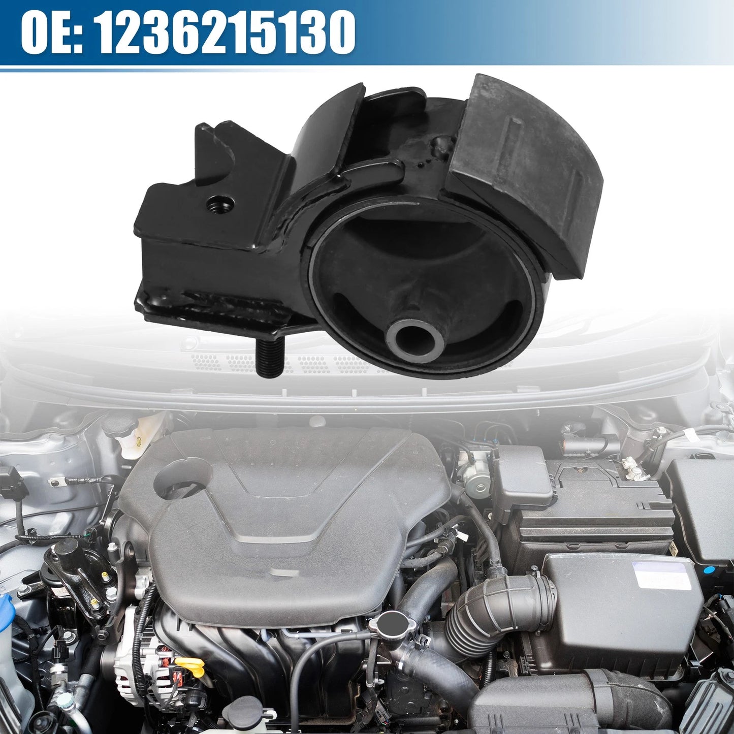 Front Right Engine Motor Mount for Toyota Corolla (1988-1990)