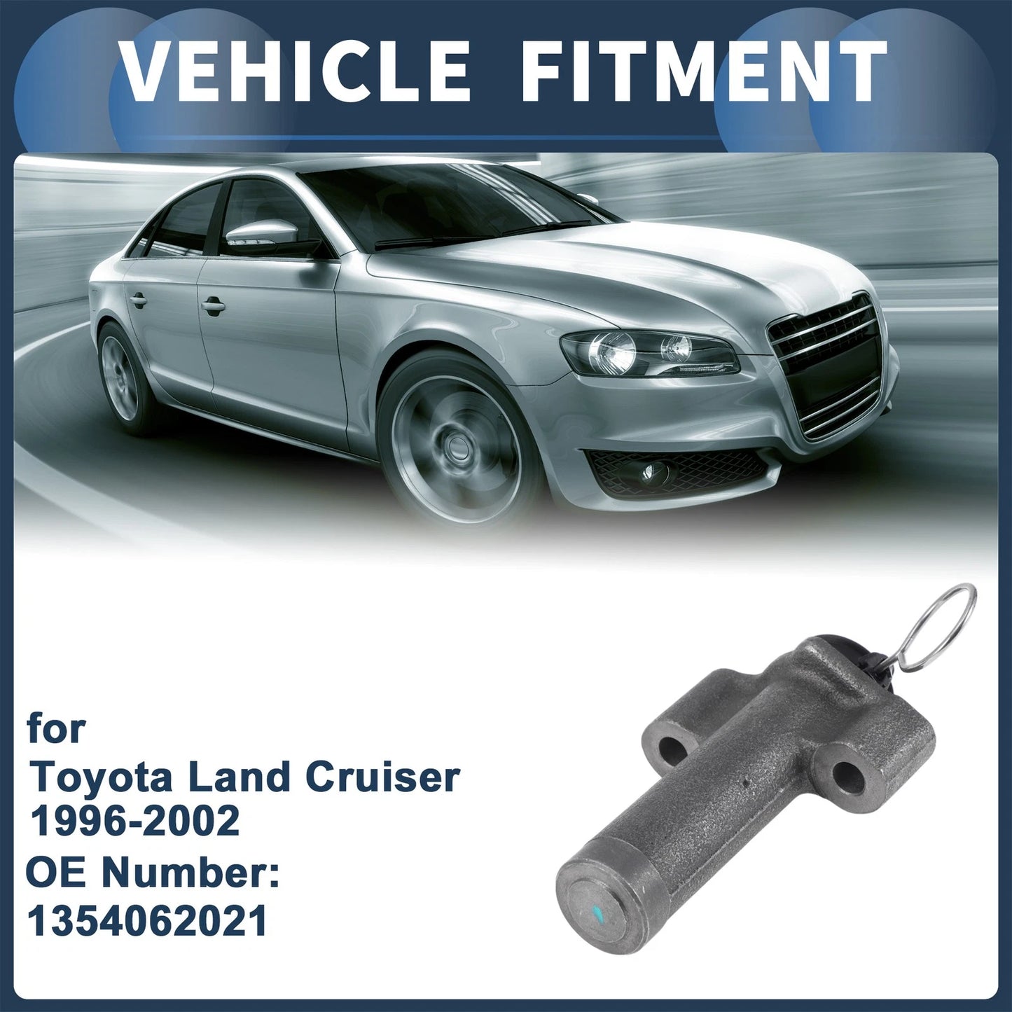 Belt Tensioner for Toyota Land Cruiser (1996-2002) - Metal 1 Pc