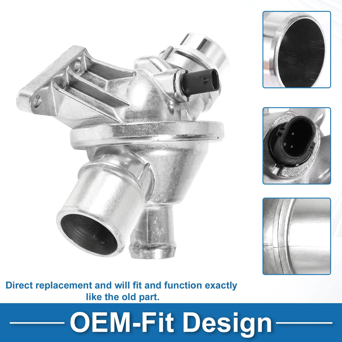 Car Thermostat for BMW X3 2007-2011 Aluminum Alloy (2007-2011)