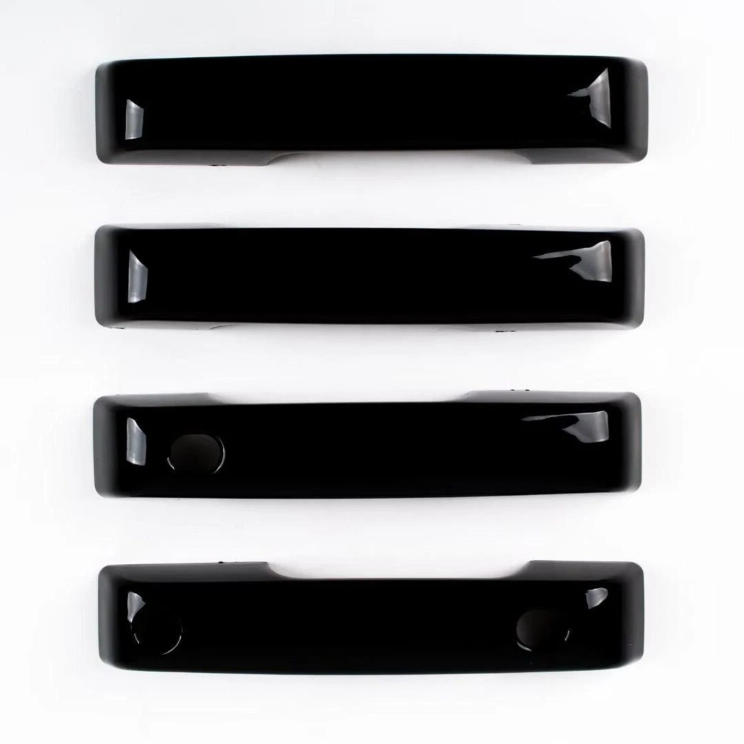 Glossy Black Door Handle Lid Smartkey Frame Cover for 2021-2023 Ford F150