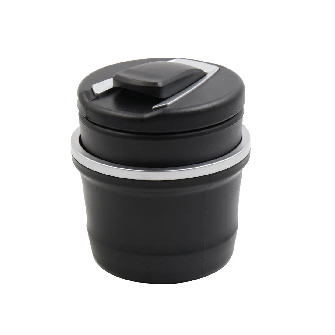 Ashtray Holder for BMW - Blue LED Light Black Shell, Smoke Removal