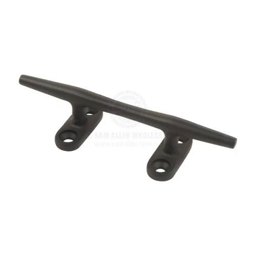 Rope Cleat Marine 316G Stainless Steel Black PVD for Boat, 150mm