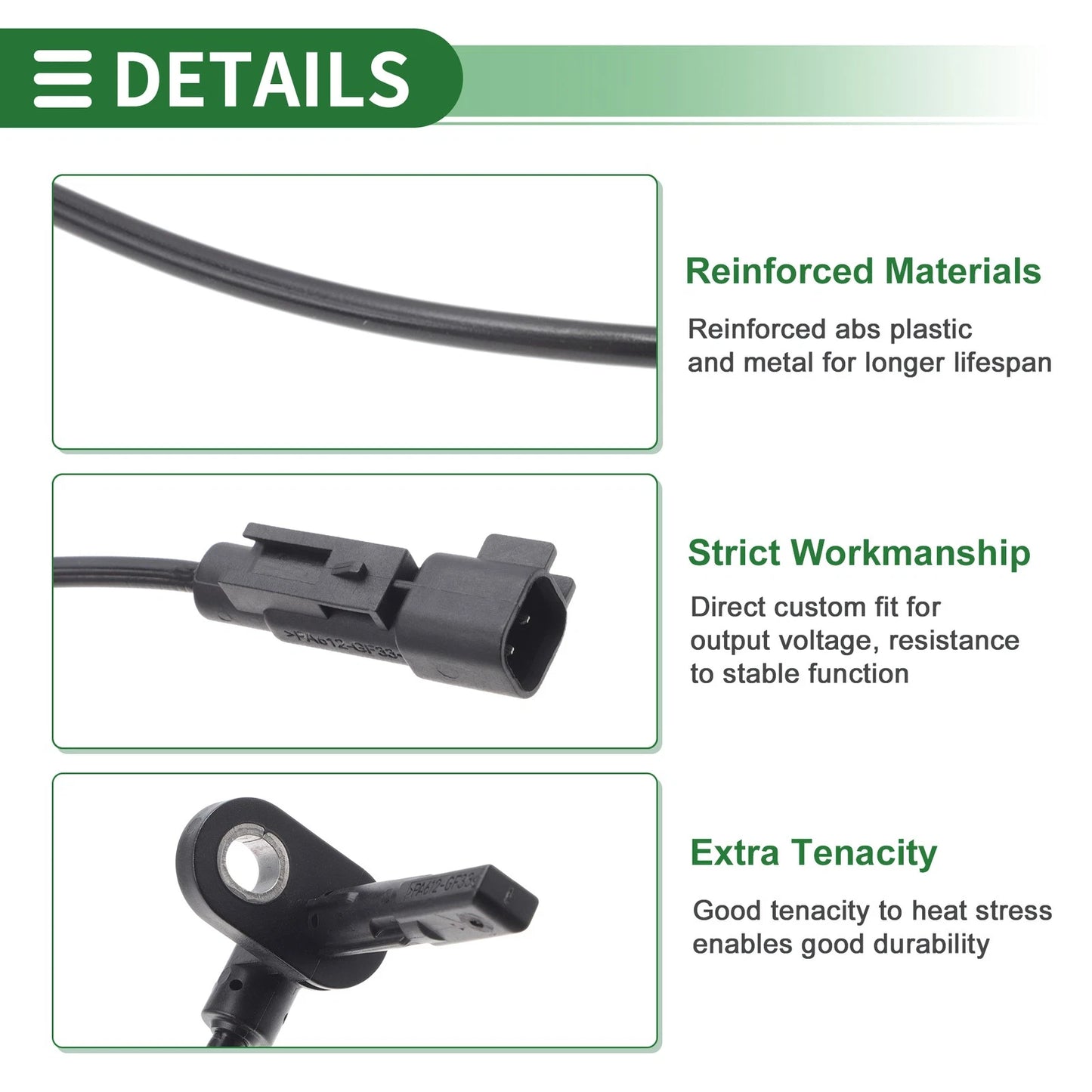 ABS Wheel Speed Sensor for Buick Verano (2016–2017)