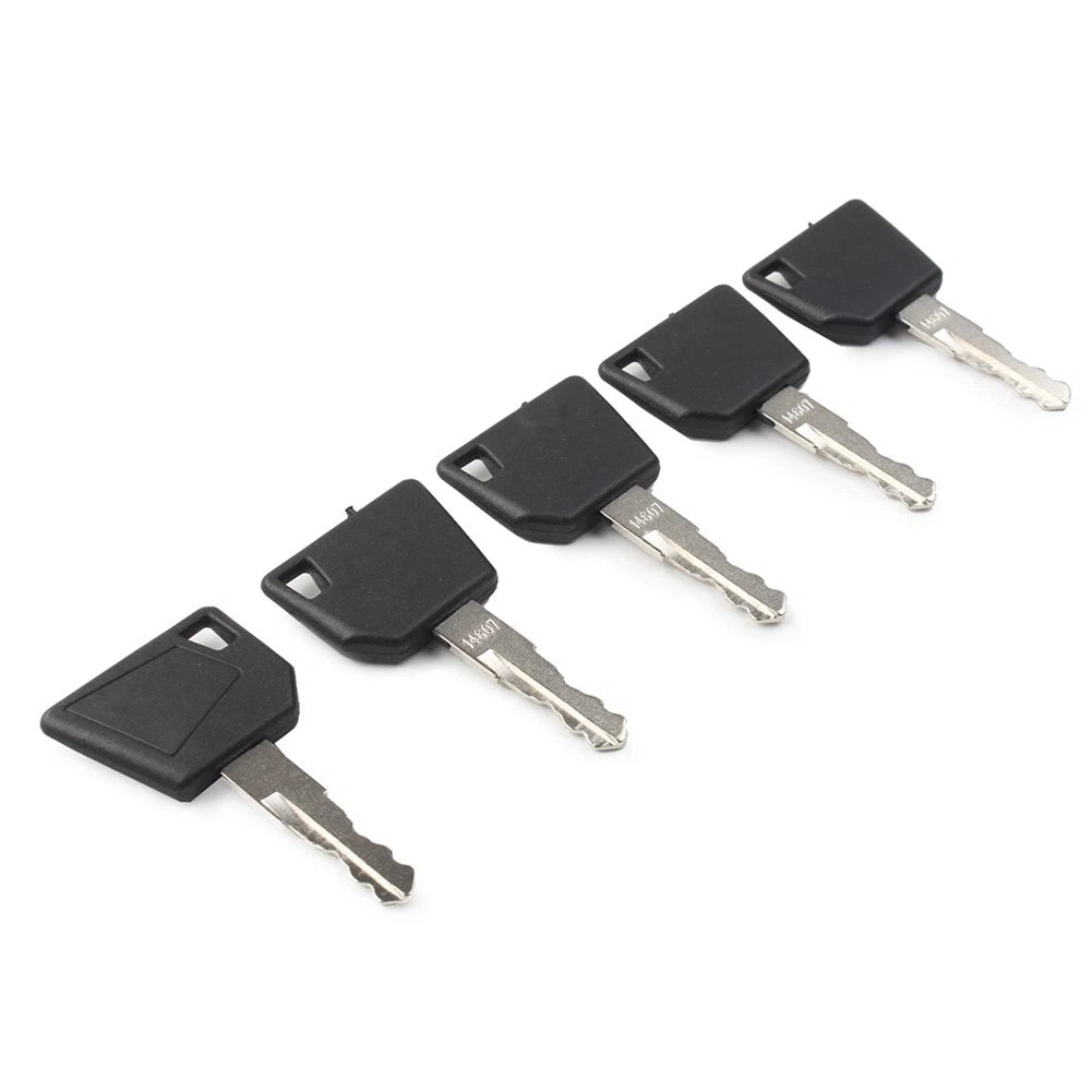 5 x Ignition Keys for JCB, Bobcat, Caterpillar, Dynapac, Gehl, Volvo