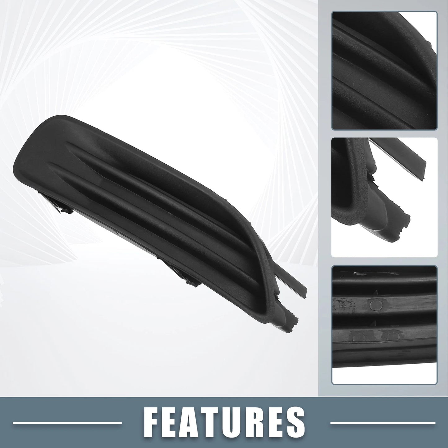 Fog Light Grille Cover 1 Pair Left Right for Toyota
