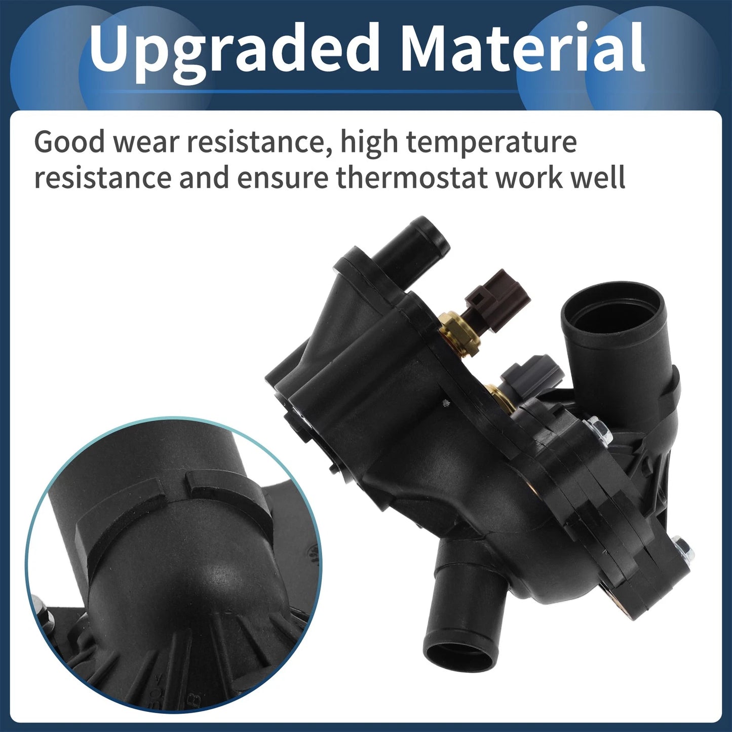 Engine Coolant Thermostat Housing for Ford Explorer 4.0L (1997-2001)