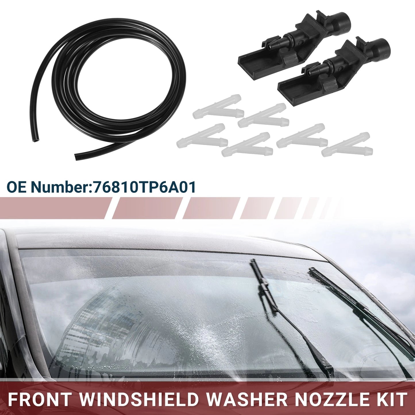 Windshield Washer Nozzle Set for Honda HR-V (2016-2023)