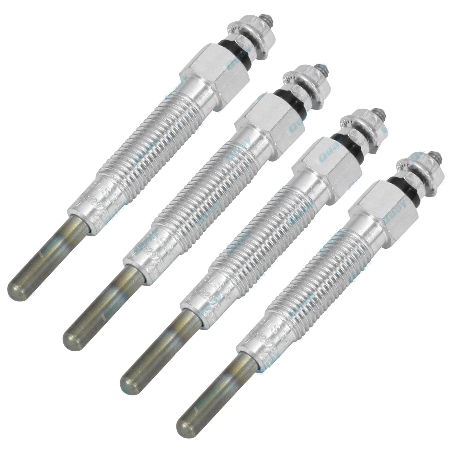 4 Bosch Glow Plug Set Diesel for Nissan Navara D21 D22 Diesel TD25 TD27 2.7L