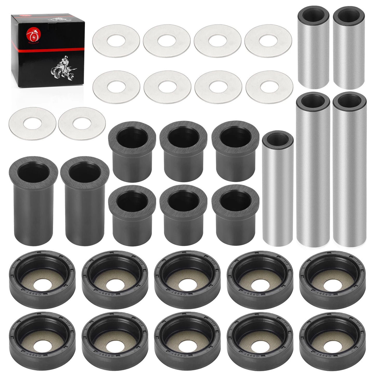 Rear A-Arm Suspension Bushing Kit for Suzuki King Quad 450 LTA450X 2007-2010