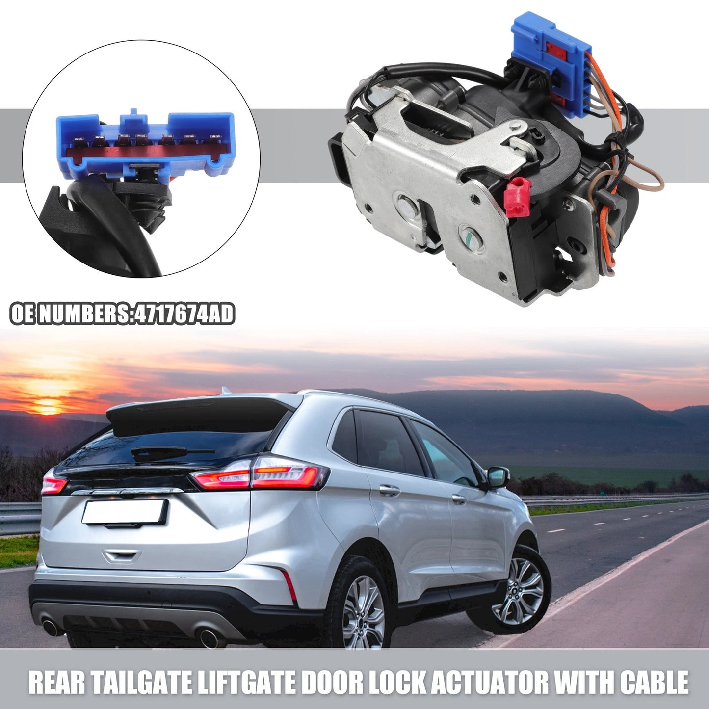 Tailgate Liftgate Door Lock Actuator for Dodge Grand Caravan