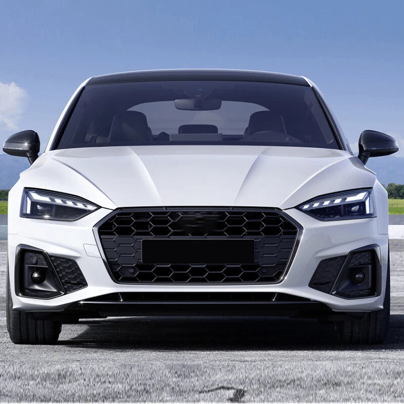 Front Bumper Fog Light Covers for 2020-2023 Audi A5 S5 (2 x Covers)