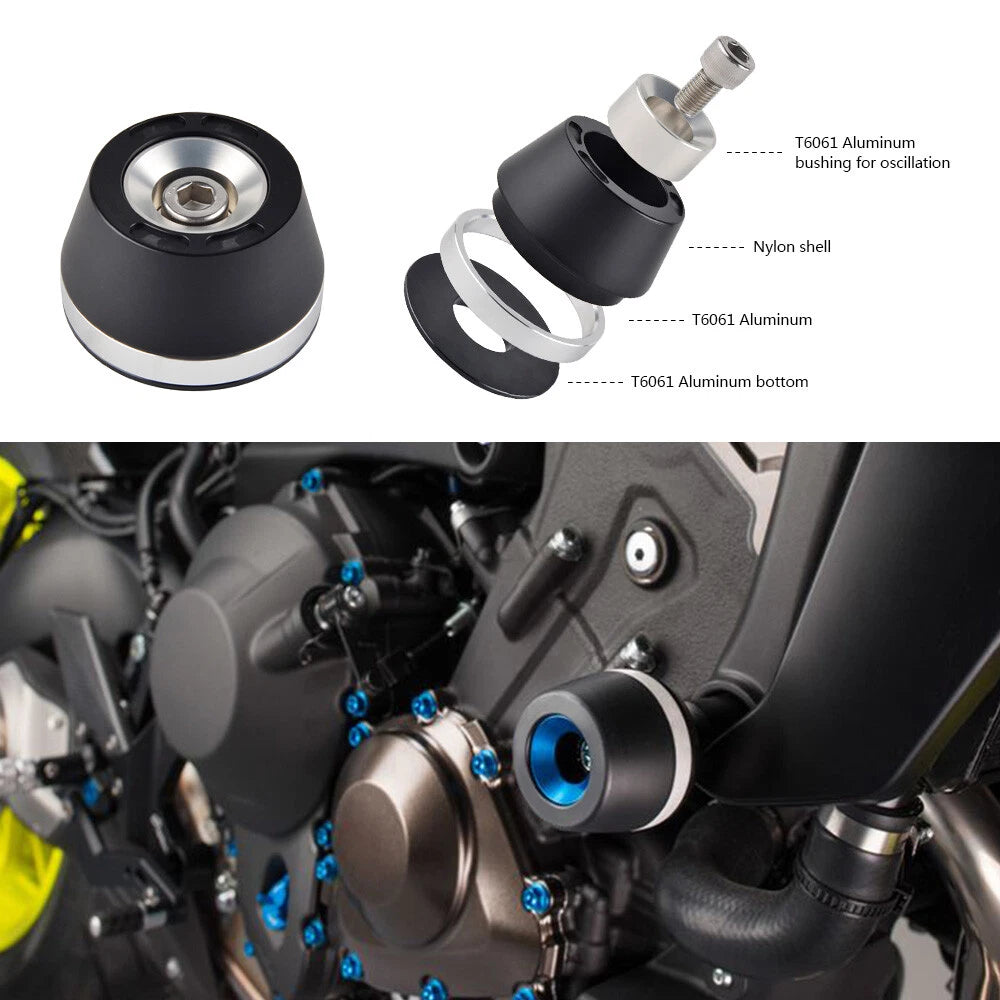 Frame Slider Guard Crash Pad Protector for Kawasaki ZX-10R (2011-2015)