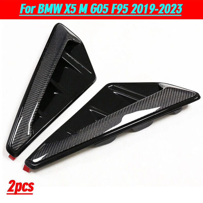 Real Carbon Fiber Side Vents Trim for BMW X5 M G05 F95 (2019–2023)