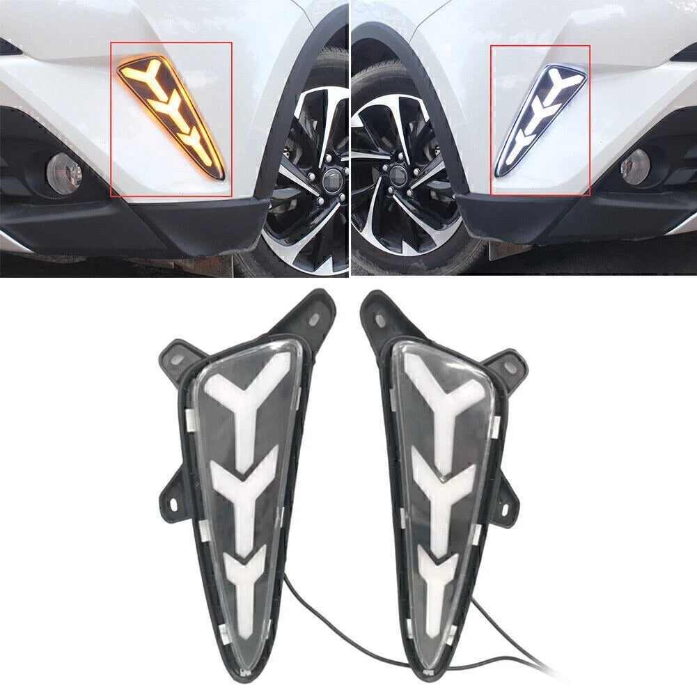 LED Daytime Running Light Fog Lamp for Toyota C-HR (2016-2018)