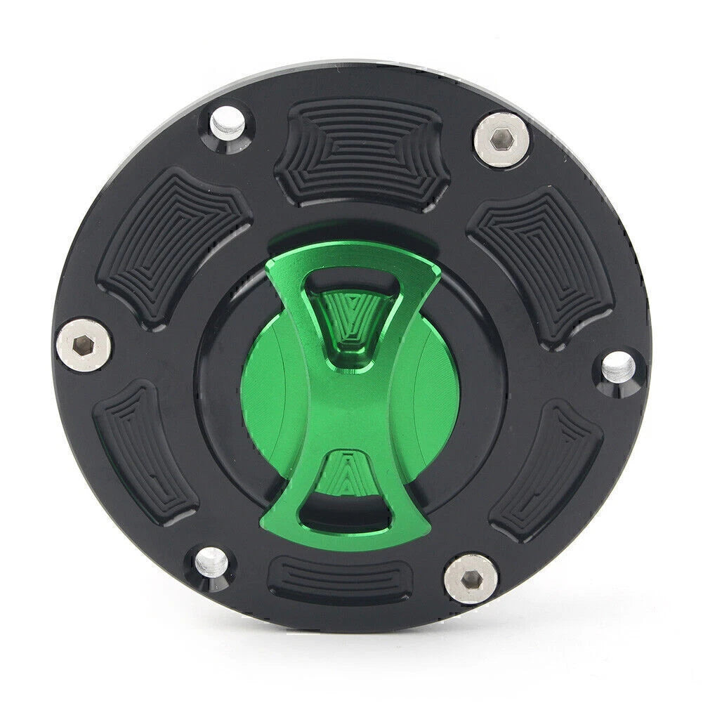 Fuel Gas Tank Cap Cover for Kawasaki Ninja 250R EX250, EX300 (2008-2012)