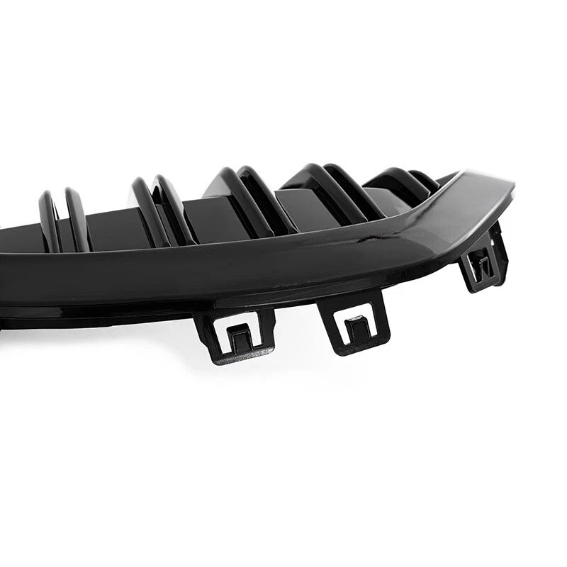 Front Bumper Hood Kidney Grille for BMW F40 1 Series (2019-2023) Glossy Black